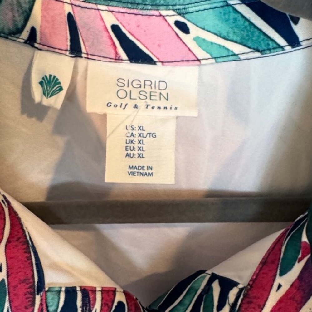 Sigrid Olsen Floral Print Golf/ Tennis Dress w/shorts - XL - Picture 6 of 15